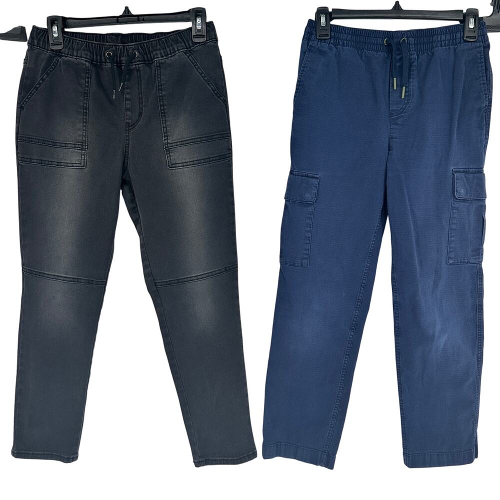 Boys Pants Bundle Vineyard Vines L Navy Cargo & Art Class 14‎ Black Skinny